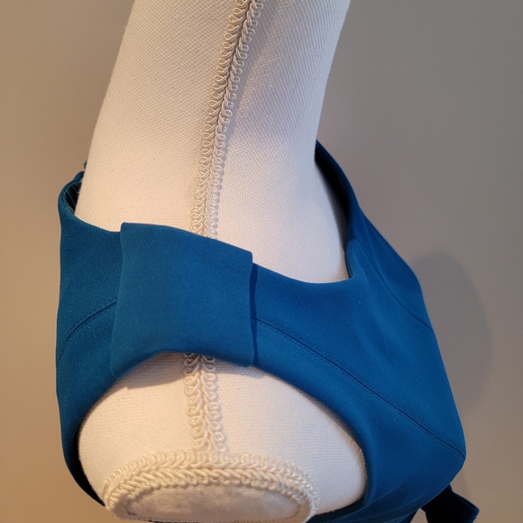 🖤KAREN MILLEN BLUE A LINE DRESS - Picture 7 of 12